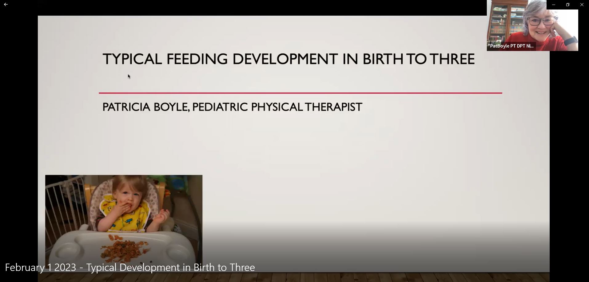 Feeding Series Part 2: Typical Feeding Development Birth to Three